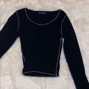 brandy melville black long sleeve